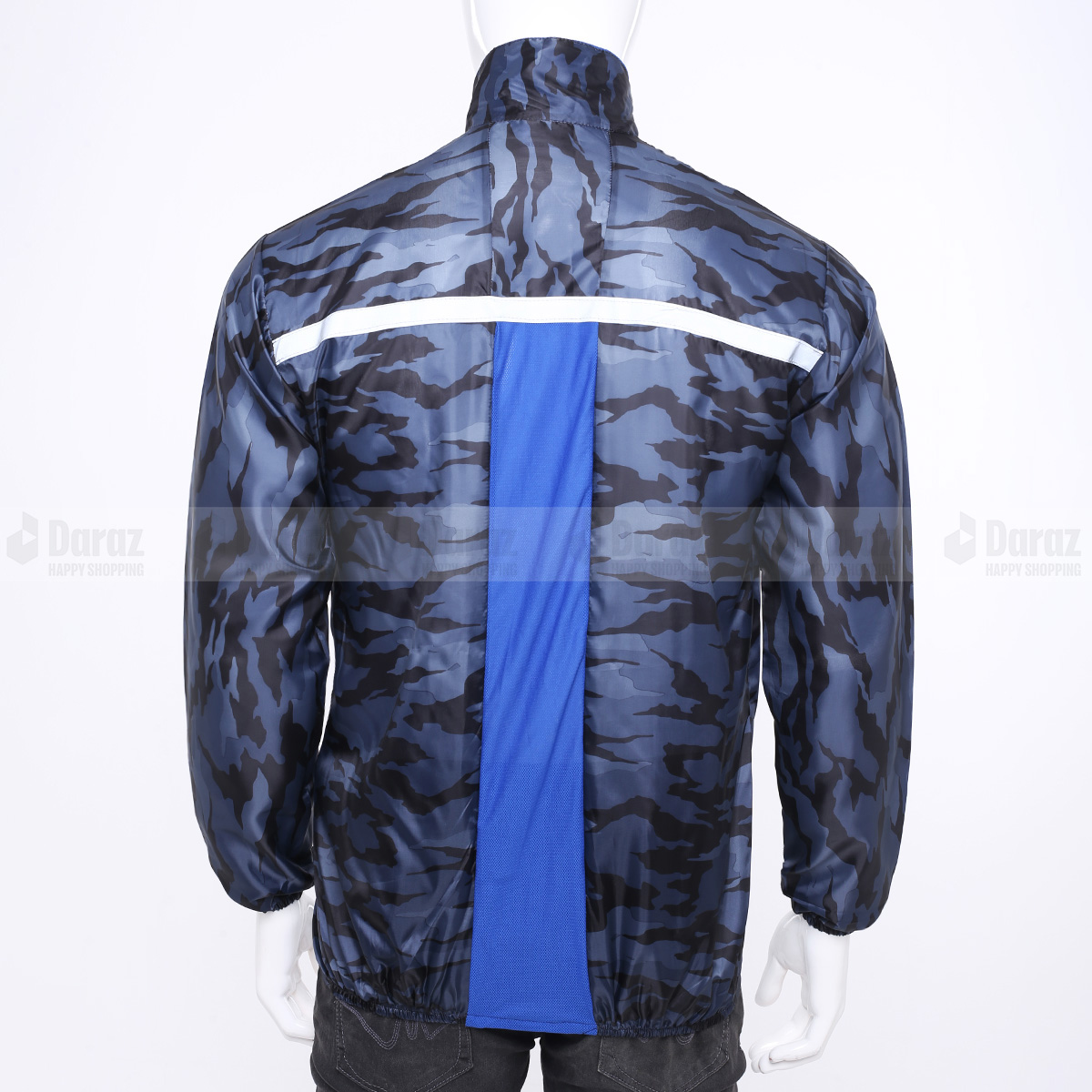 Picture of WIND BREAKER or Dust Coat FOR BIKER Color- Blue