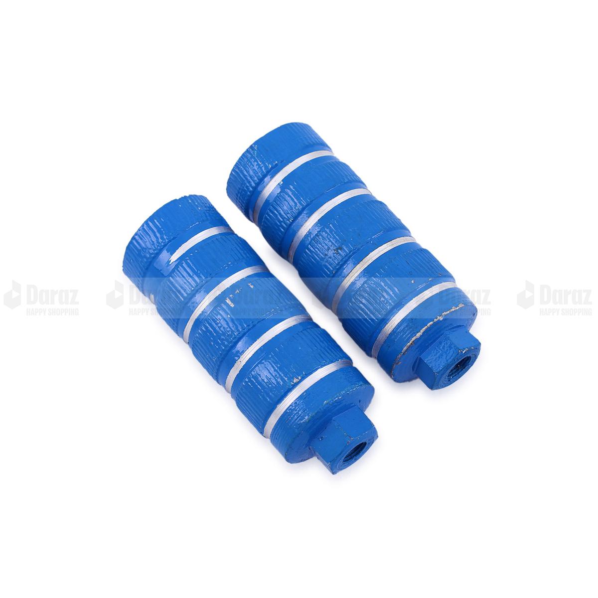 Picture of 2x BMX Steel Foot PEGS to suit 14mm Axles 38mm x 110mm PAIR BLACK Bicycle Footpegs Bicycle Accessories 2 pcs