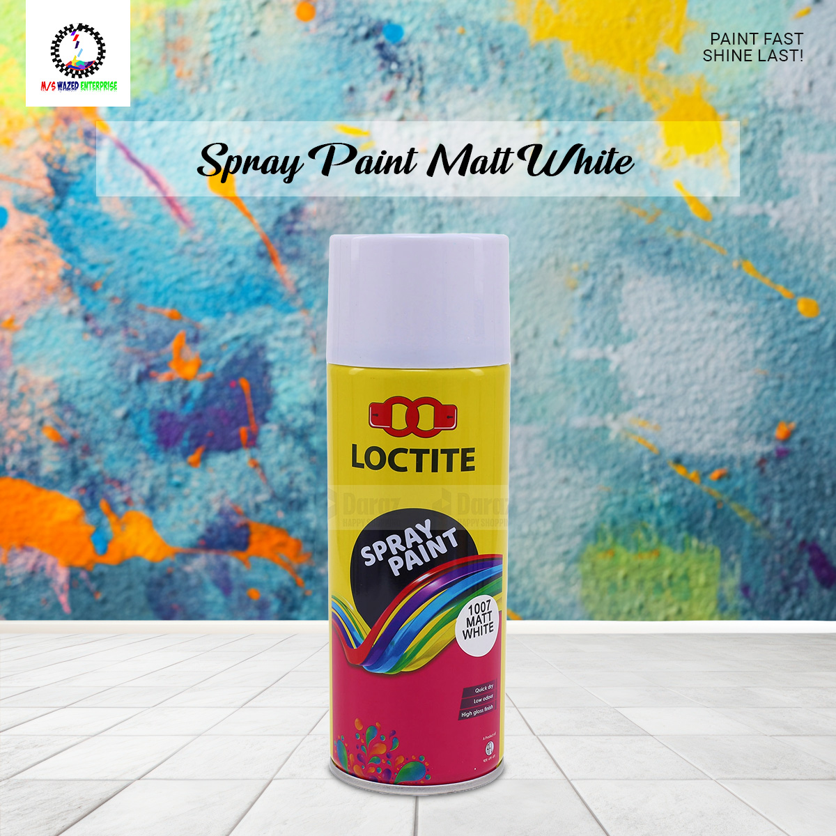 Picture of Spray paint  Matt white