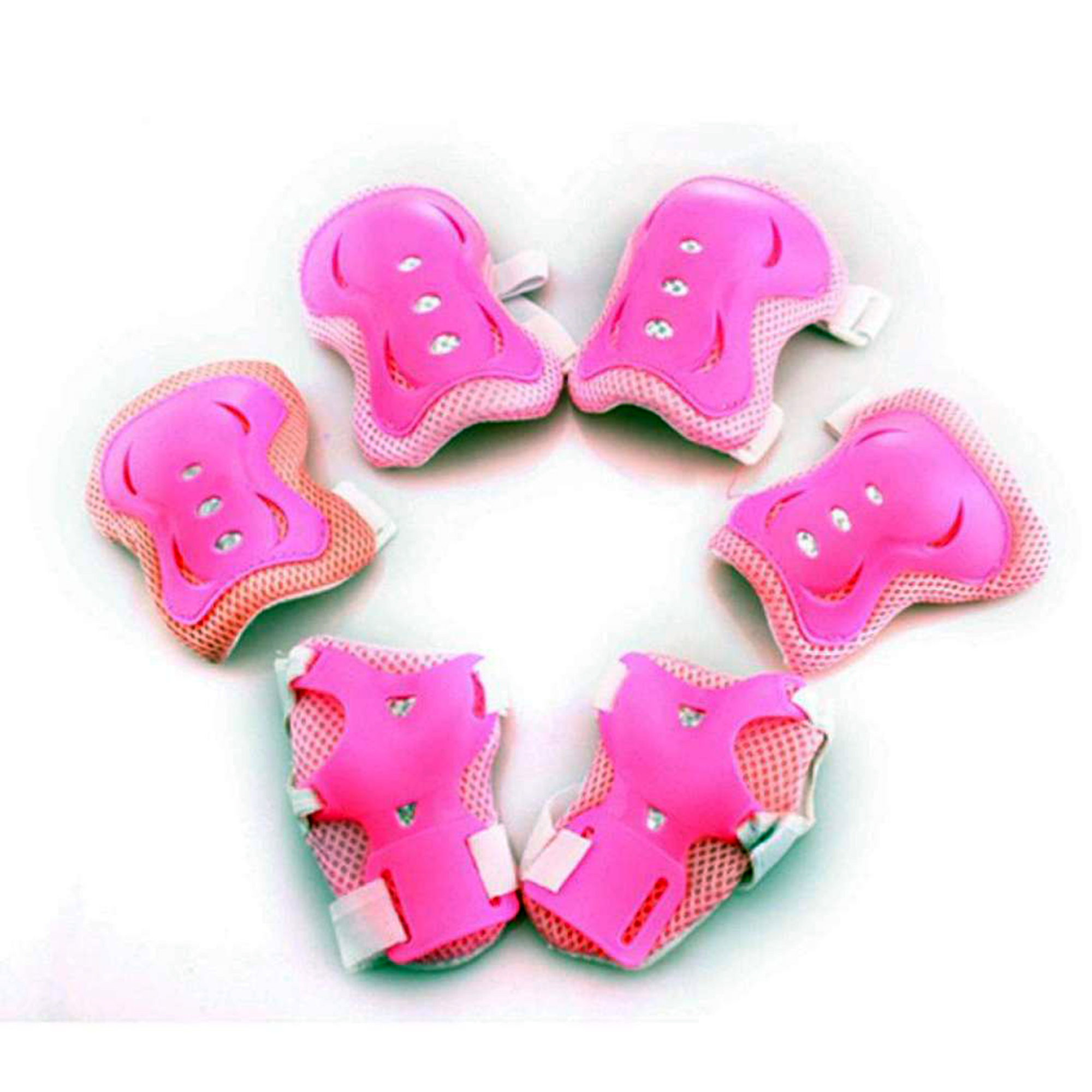 Picture of Safe Protective knee Pads for Girls (Safety Knee Pad) for cycle and Bike - Pink