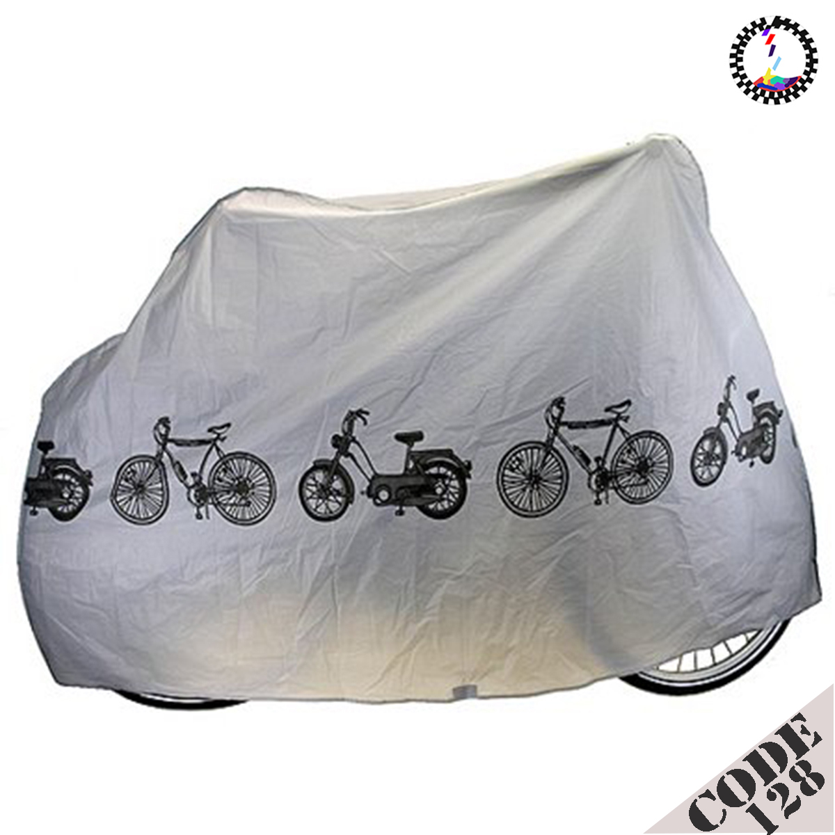 Picture of Waterproof Bicycle Outdoor Rain Dust Cover - Silver