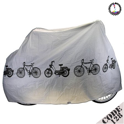 Picture of Waterproof Bicycle Outdoor Rain Dust Cover - Silver