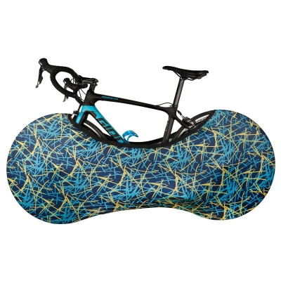 Picture of Bicycle Cover Indoor Portable Fabric Elastic MTB Road Bike Tire Protection Dust Cover Gear Cycling Accessories 26"-28"