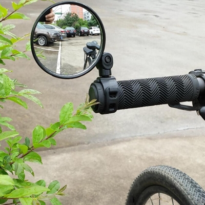 Picture of Bicycle Mirror 360 Degree adjustable Glass Mirror-(1pcs)