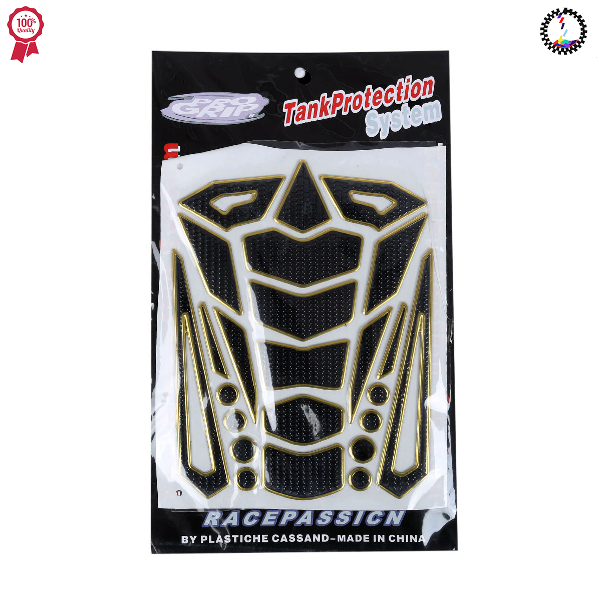 Picture of Fuel Tank Pad Protector Sticker For Motorcycle Fiber 3D Universal
