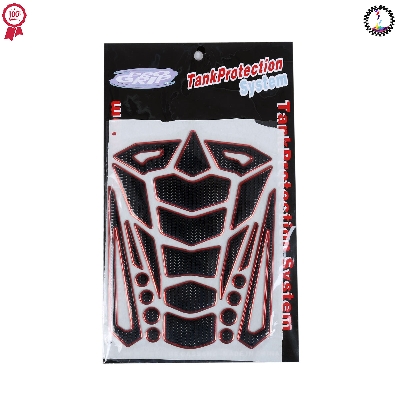 Picture of Fuel Tank Pad Protector Sticker For Motorcycle Fiber 3D Universal