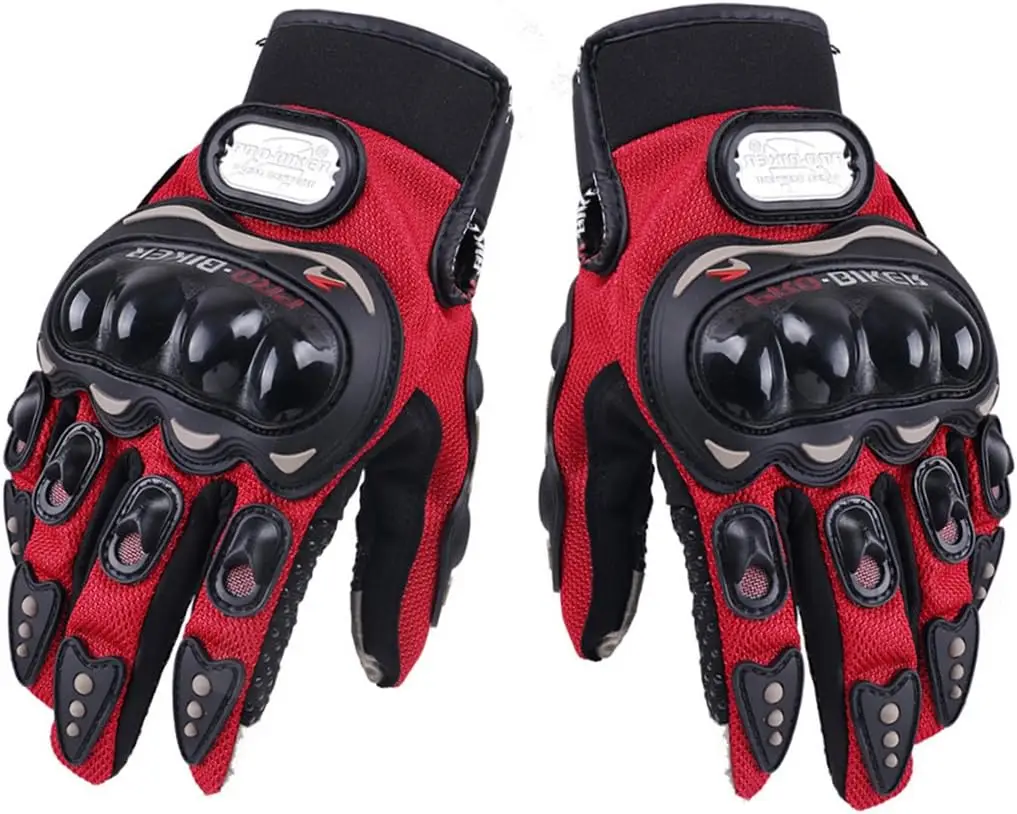 Picture of Pro Biker Full Finger Protective Motorcycle Gloves With Touch Screen Size-M