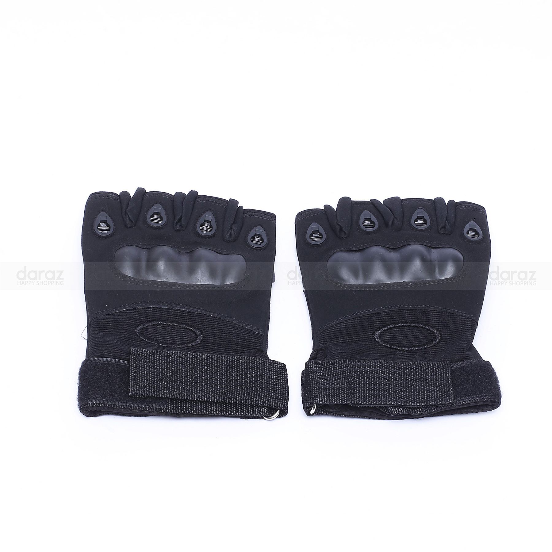 Picture of Men Half Finger Gloves Microfiber Sport Gloves For Outdoor Riding Fishing Hiking Training Skiing