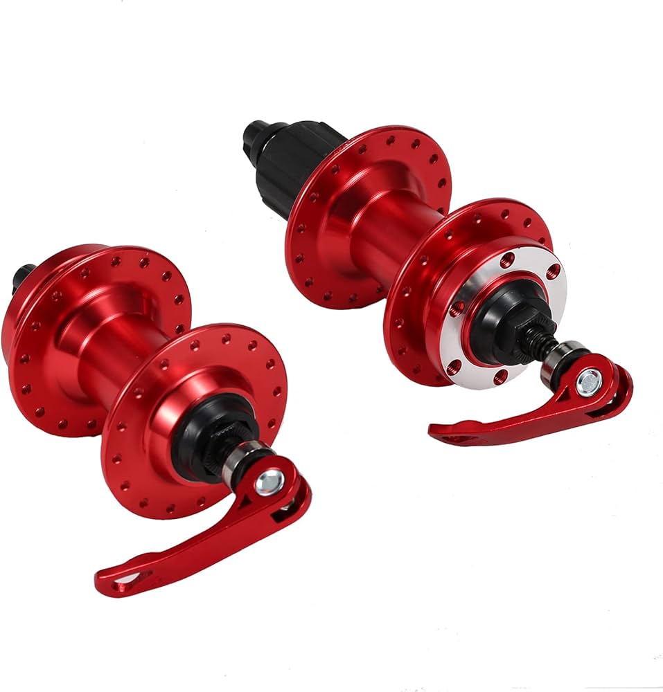 Picture of Bicycle Alloy Hubs bearing setup 2 pcs 36 hole/Freewheel 36 hole hub