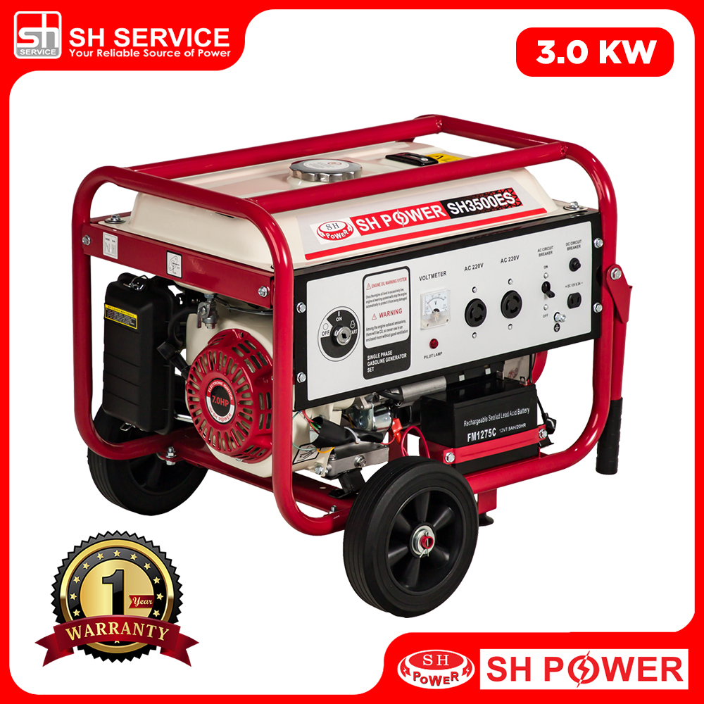  SH POWER 3.0KW Petrol Generator SH3500ES