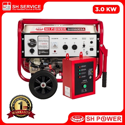 SH POWER 3.0KW Auto Start Generator SH3500ESA with ATS