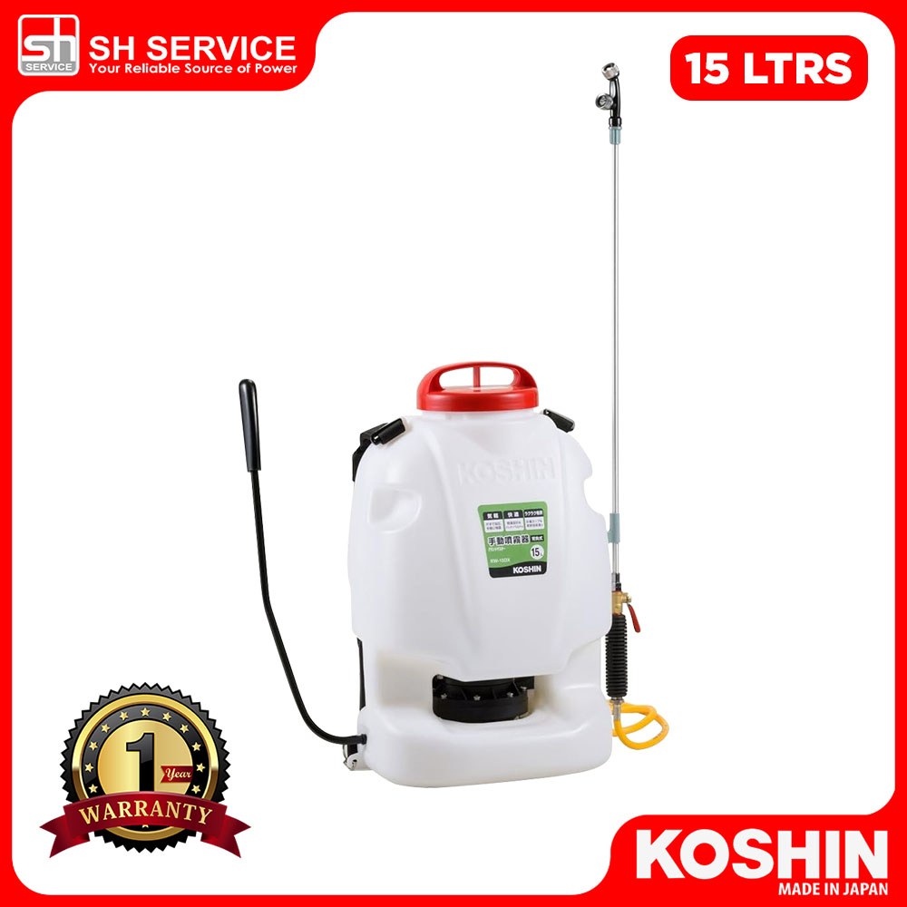 KOSHIN Backpack Type Manual Garden Sprayer Machine RW-15DX for Agriculture