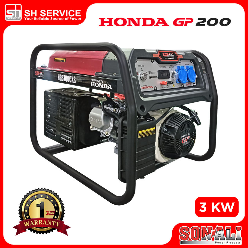 SONALI 3KW Original Honda Engine Generator HG3700CXS