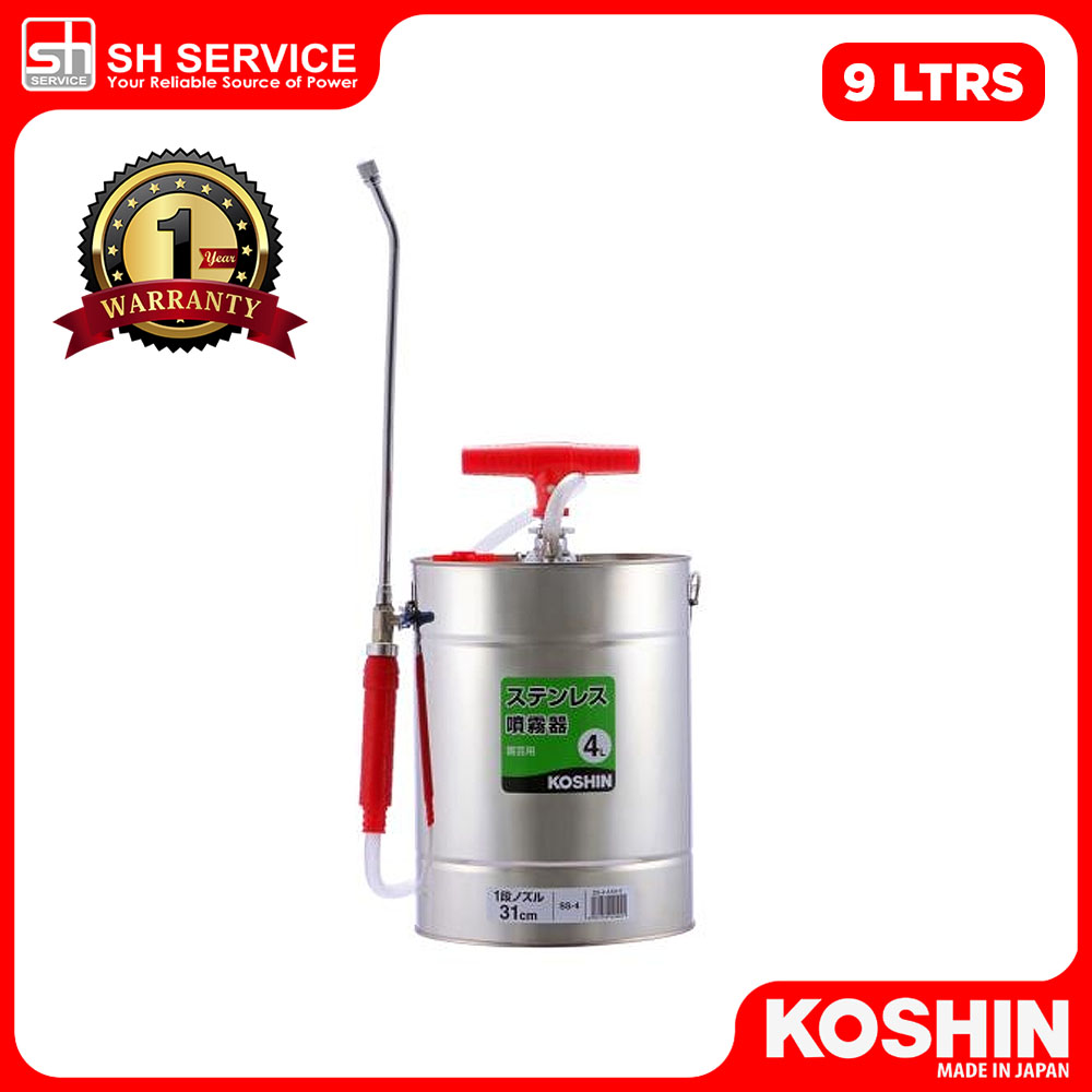 KOSHIN Semi Auto Manual Type Stainless Steel Sprayer Machine SS-9DX