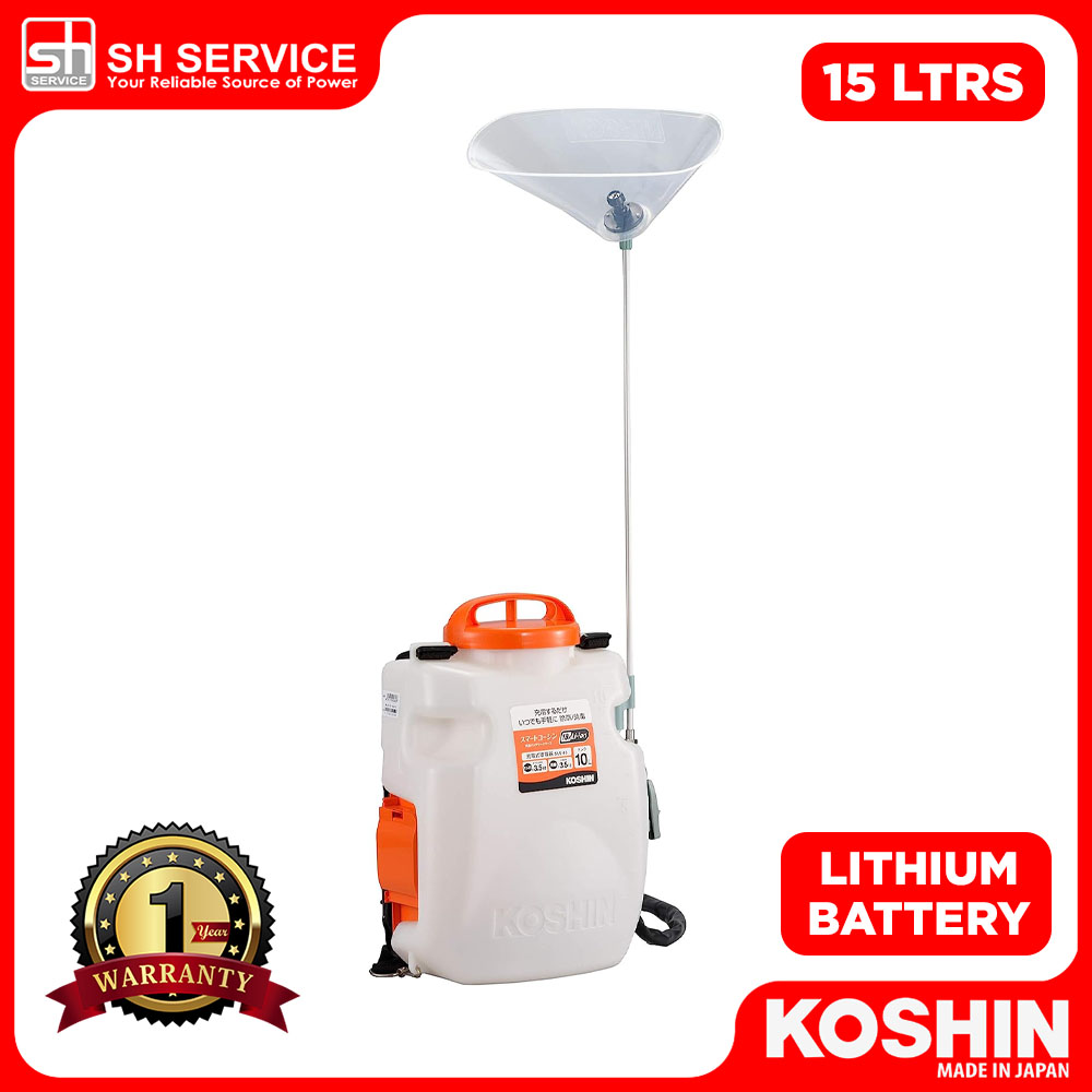 KOSHIN Charger Spray Machine SLS-15 with 18V Lithium Battery