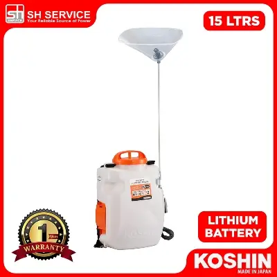 KOSHIN Charger Spray Machine SLS-15 with 18V Lithium Battery
