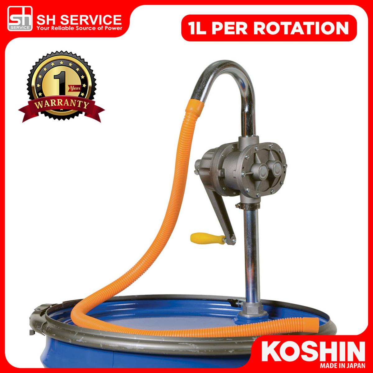 KOSHIN Oil Pump Barrel Rotary Drum Pump LP Series LP-32