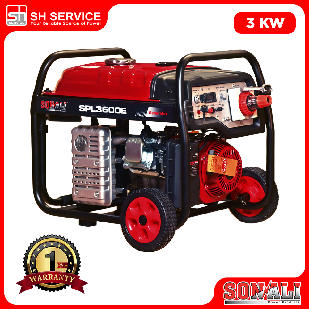 SONALI 3.0KW Petrol Generator SPL3600E