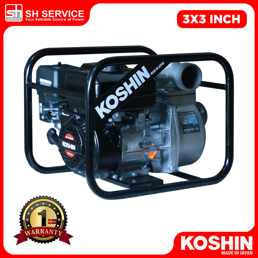 KOSHIN 3″ Petrol Water Pump SEV-80E, Made in Japan