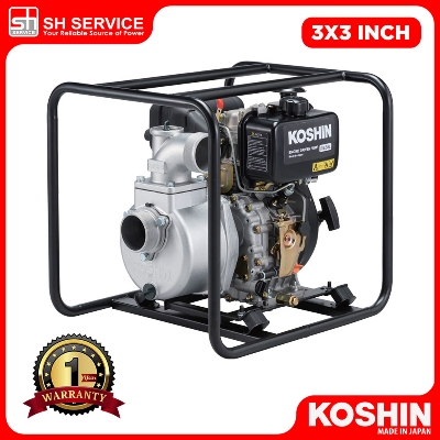 KOSHIN 3″ Diesel Water Pump SEV-80D, Made in Japan