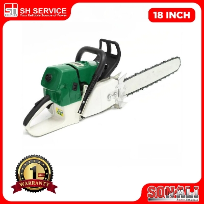 SONALI MS 250 18 Inch Bar Petrol Engine Chainsaw SPL250