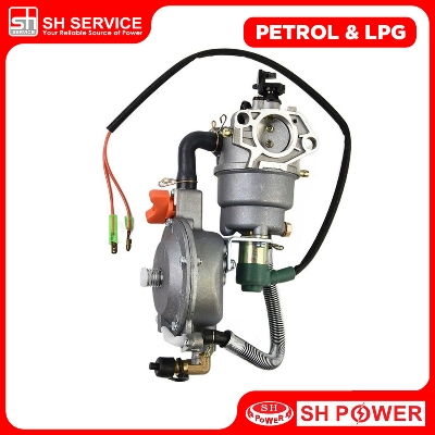 Picture of 5KW, 6KW, 7K Generator Carburetor Assy Auto for 188F, 190F, 192F replace carburetor gasoline/octane/petrol/LPG generator engine spare parts GX390
