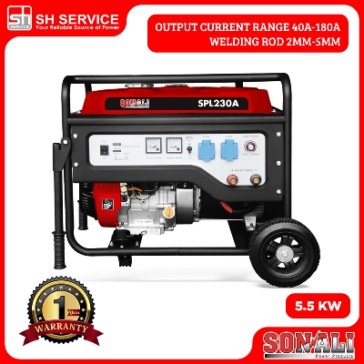 SONALI 5.5KW Petrol Welding Generator SPL230A