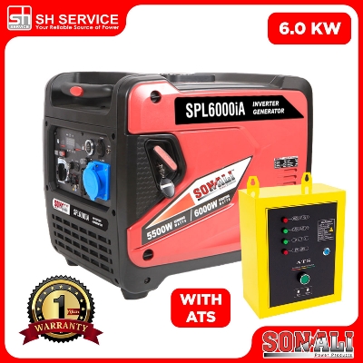 SONALI 6.0KW Auto Start Inverter Generator SPL6000iA