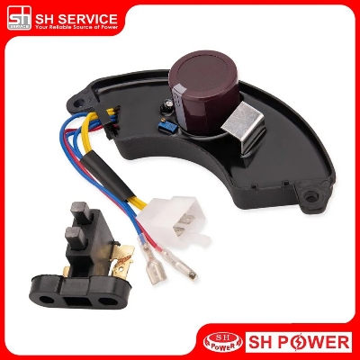 Picture of Automatic voltage regulator + carbon brush assy