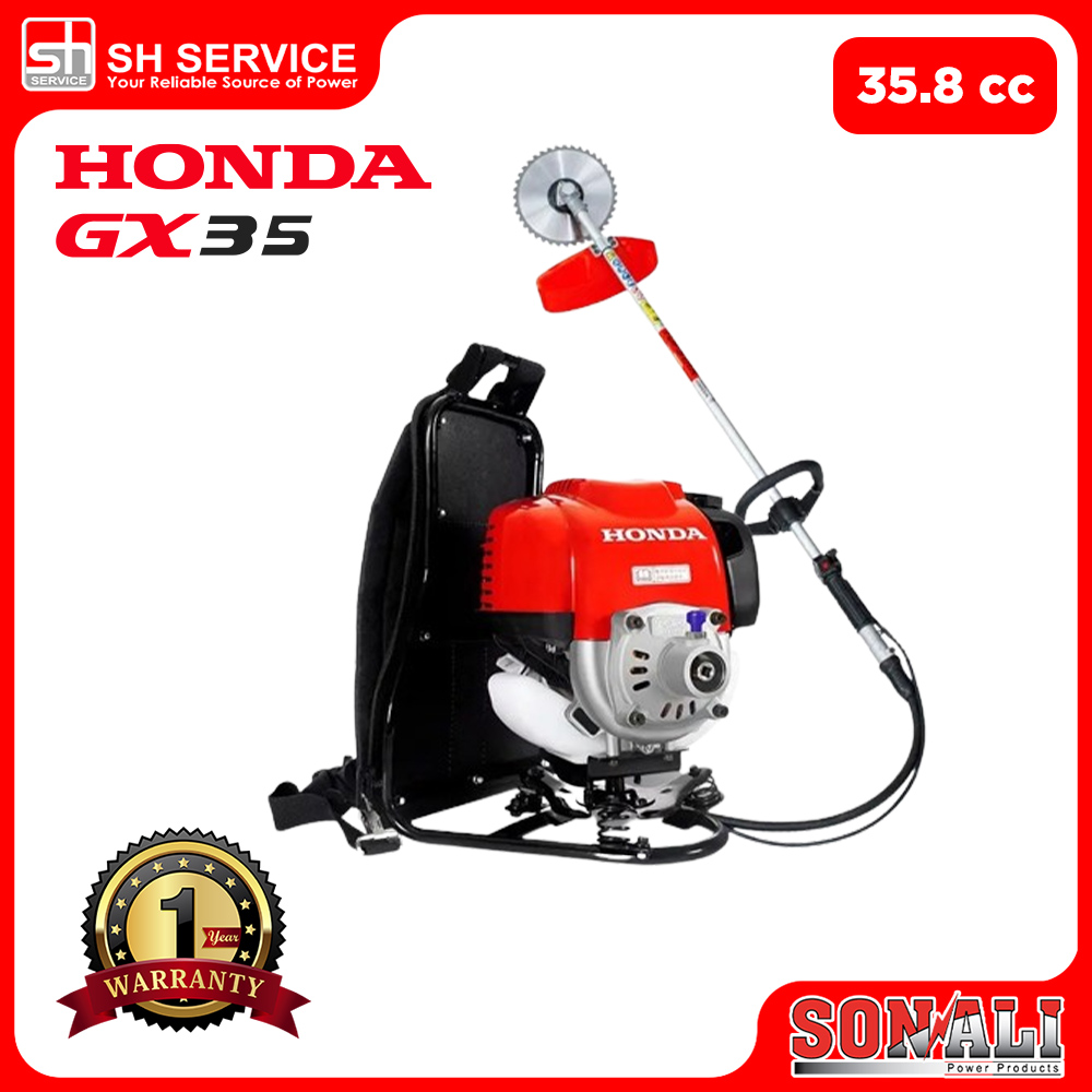 SONALI Honda GX35 Backpack Brush Cutter HG 35BC