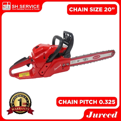 Jurccd 2-Strokes Single Cylinder Petrol Chainsaw 20″ & 0.325