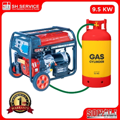 SONALI 9.5KW LPG Dual Fuel Generator SPL10600E-DF