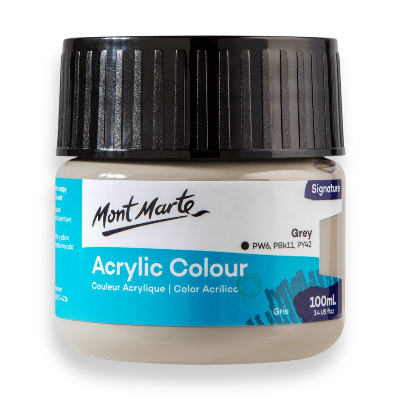 Buy Mont Marte ACRYLIC COLOR PAINT 100ML-GREY at Best Prices in Bangladesh