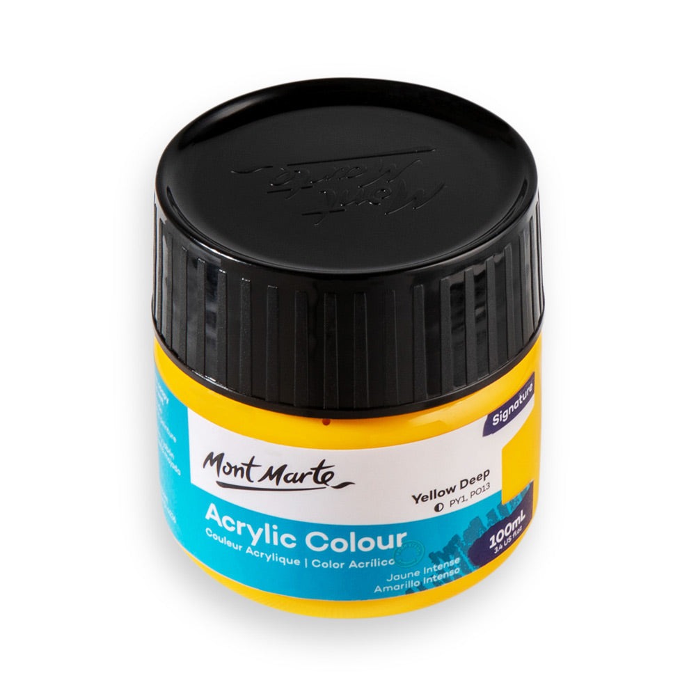 Buy Mont Marte ACRYLIC COLOR PAINT 100ML-YELLOW DEEP at Best Prices in Bangladesh
