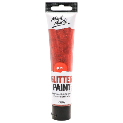 Buy Mont Marte Glitter Paint 75ml-Red at Best Prices in Bangladesh