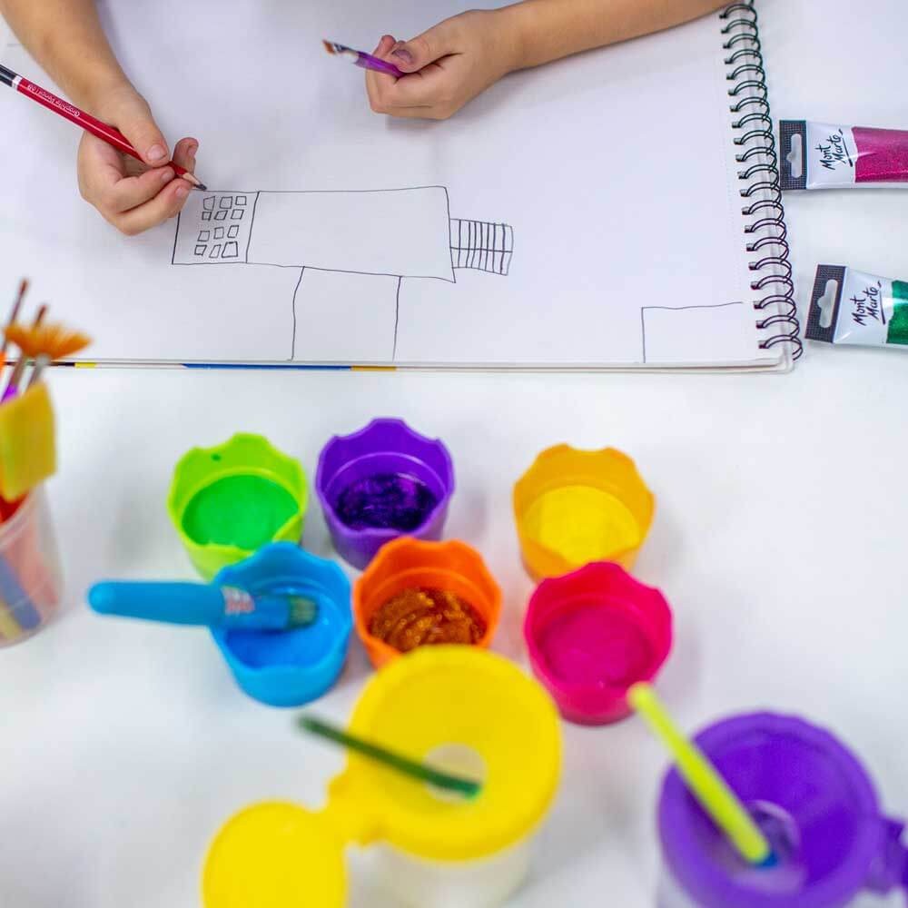 Buy Mont Marte Glitter Paint 75ml-Red at Best Prices in Bangladesh