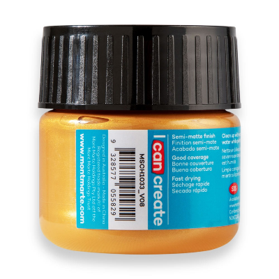 Buy Mont Marte Acrylic Colour Paint 100ml-Gold at Best Prices in Bangladesh