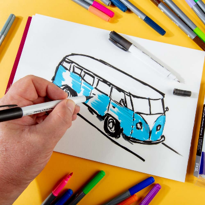 Buy mont-marte-permanent-marker-black-2pcs at Best Prices in Bangladesh