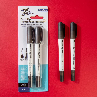 Buy mont-marte-permanent-marker-black-2pcs at Best Prices in Bangladesh