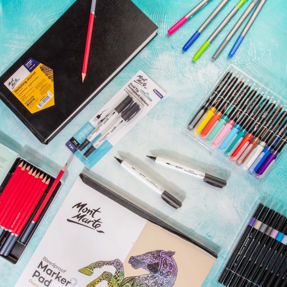 Buy mont-marte-permanent-marker-black-2pcs at Best Prices in Bangladesh