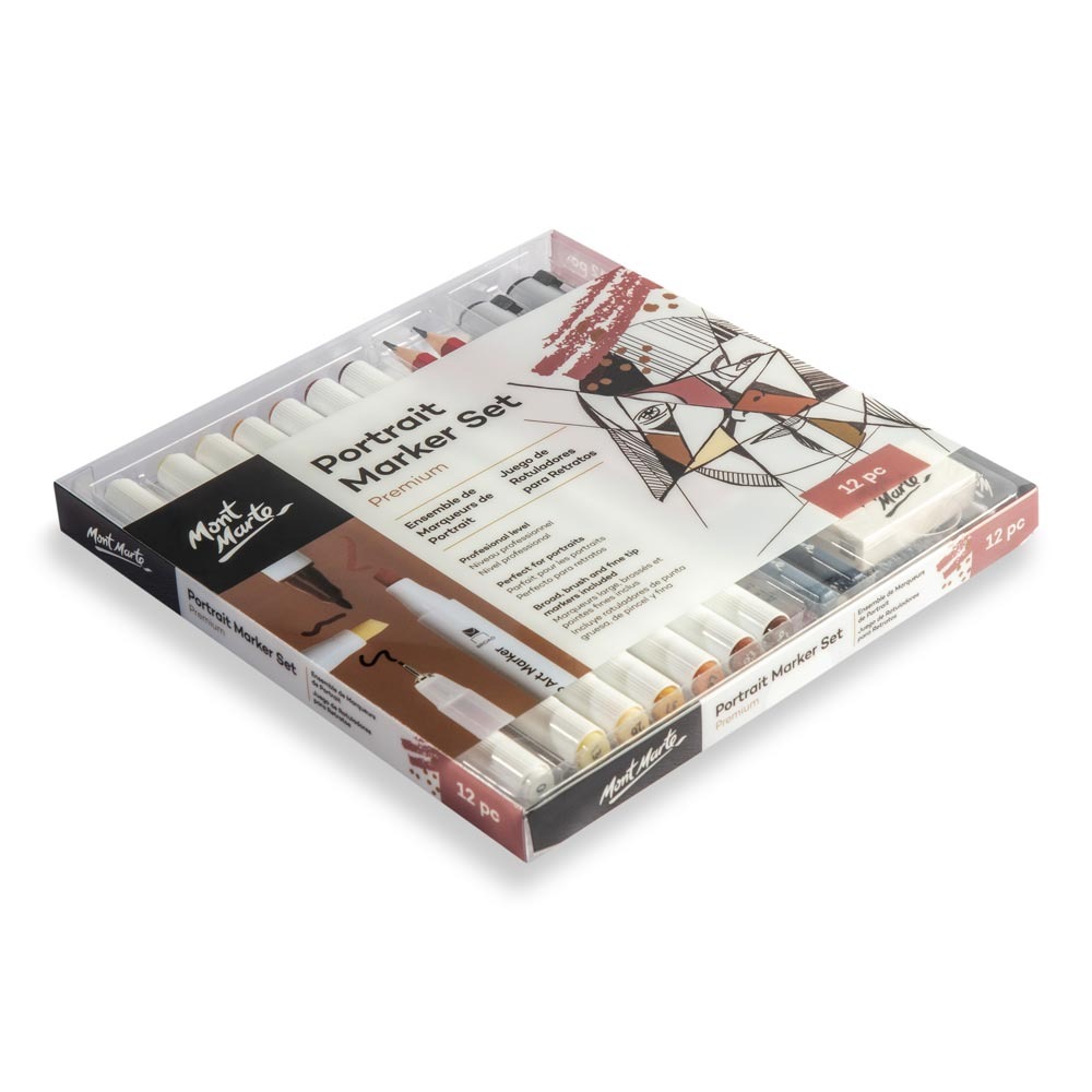Buy mont-marte-portrait-alcohol-marker-set-12pc at Best Prices in Bangladesh