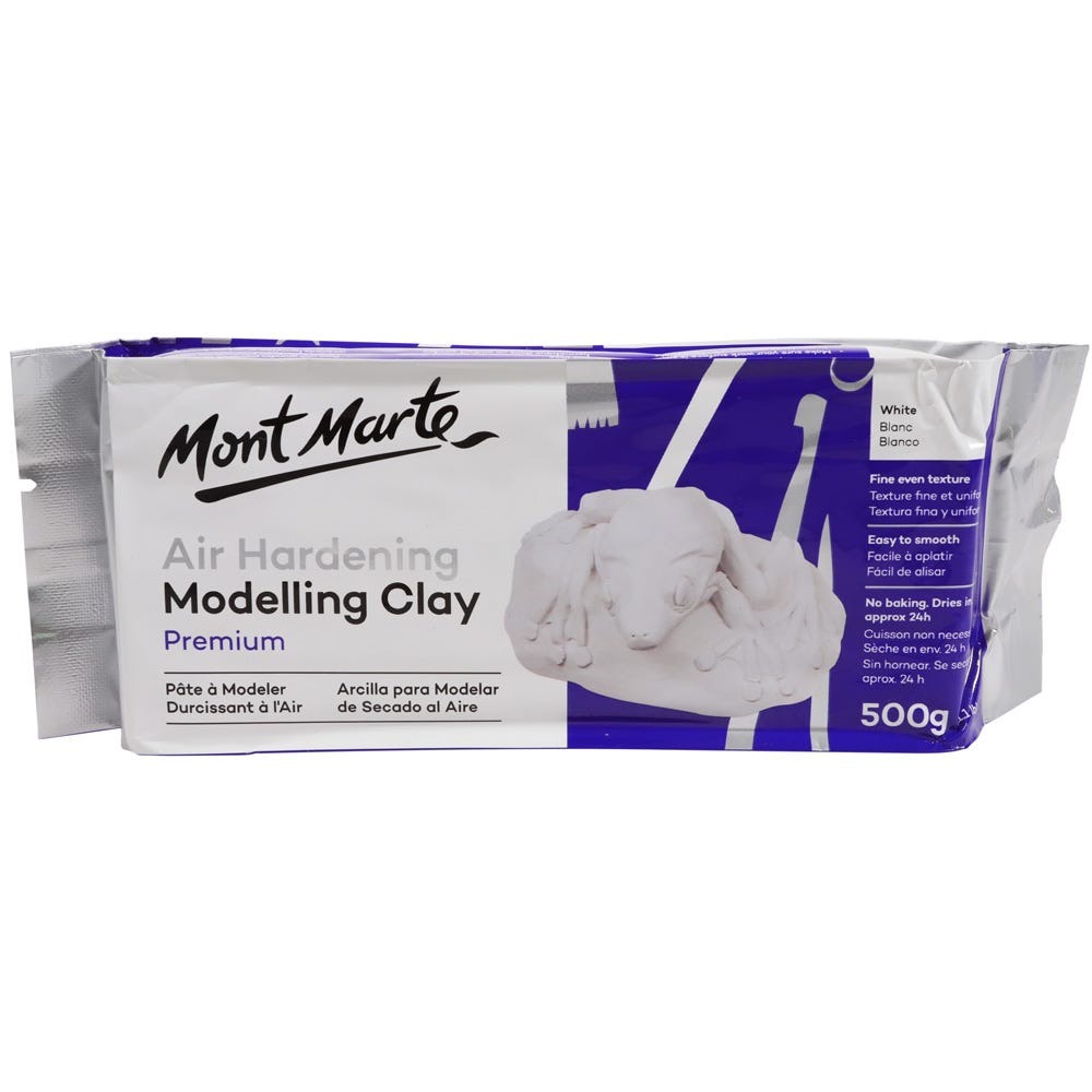 Buy mont-marte-air-hardening-modelling-clay-white-500gms at Best Prices in Bangladesh