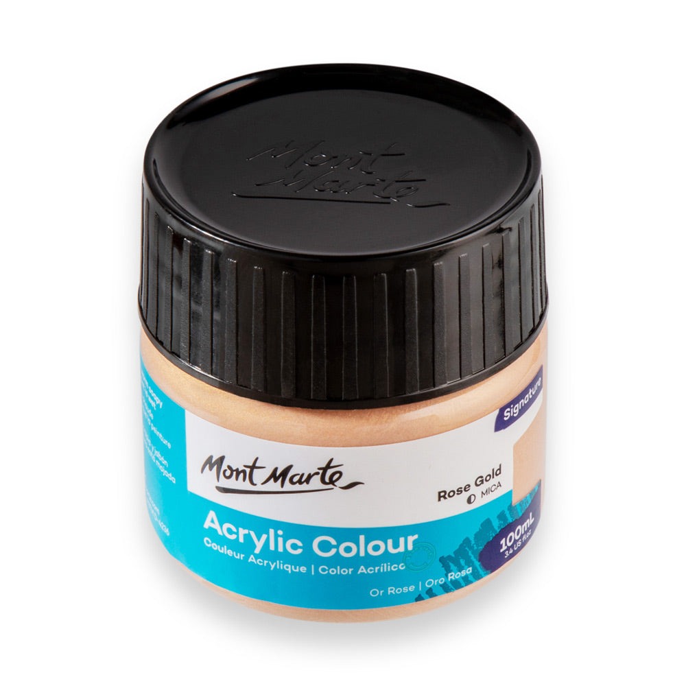 Buy Mont Marte Acrylic Color Paint 100ML-Rose Gold at Best Prices in Bangladesh