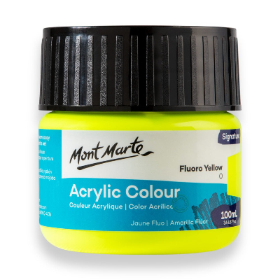 Buy Mont Marte Acrylic Color Paint 100ML-Fluro Yellow at Best Prices in Bangladesh