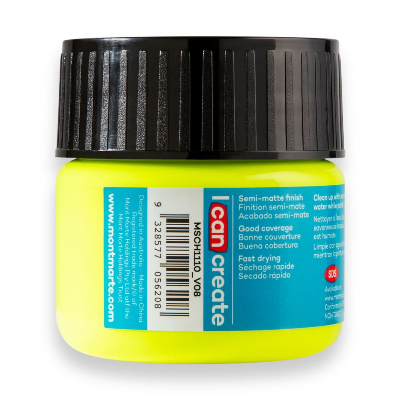 Buy Mont Marte Acrylic Color Paint 100ML-Fluro Yellow at Best Prices in Bangladesh