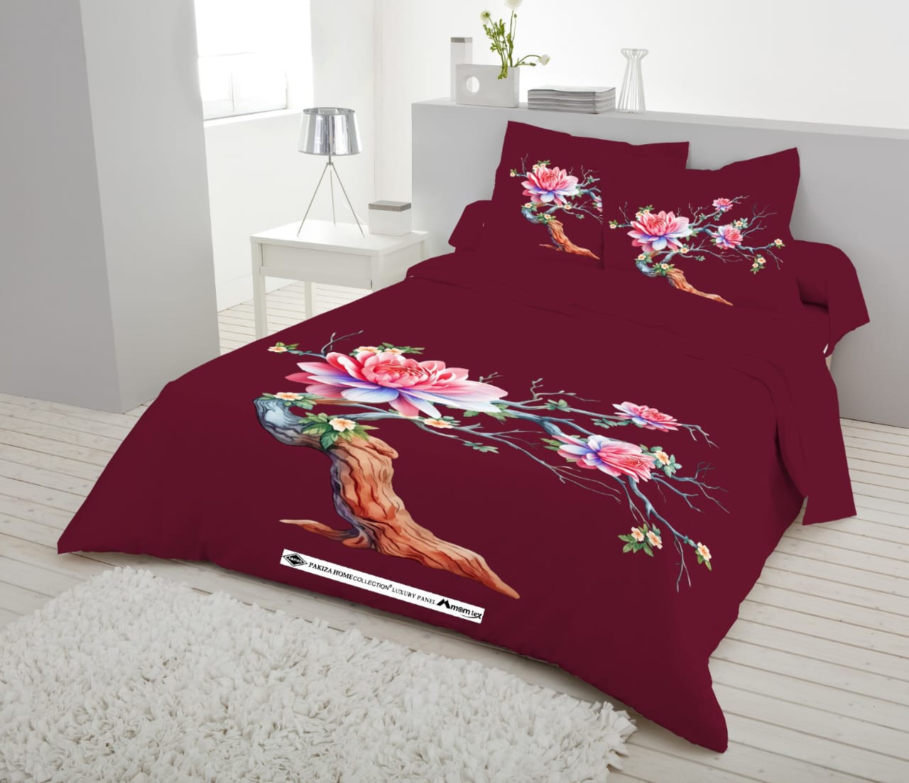 Buy pakiza-premium-floral-elegance-bedsheet-set at Best Price In Bangladesh