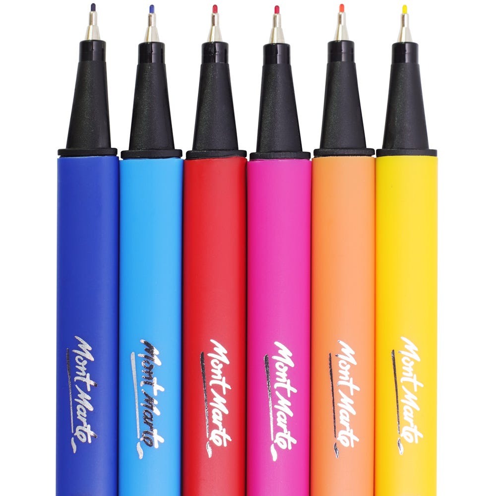 Buy mont-marte-fine-tip-marker-12pc-tri-grip-in-case at Best Prices in Bangladesh