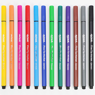 Buy mont-marte-fine-tip-marker-12pc-tri-grip-in-case at Best Prices in Bangladesh