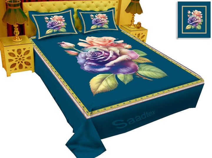 Buy pakiza-premium-floral-elegance-bedsheet-set at Best Price In Bangladesh