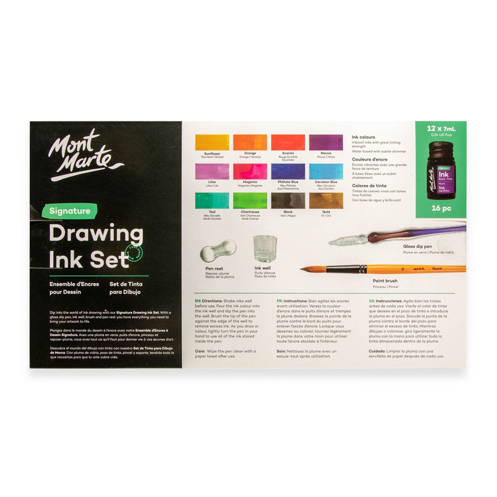 Buy mont-marte-drawing-ink-set-16pc at Best Prices in Bangladesh